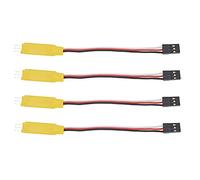 Juyutdey 4PCS 90 to 180 Degree Servo Expander Increase Steering Gear Angle Extender 3.6-16V Spare Parts for RC Boat Robot Arm