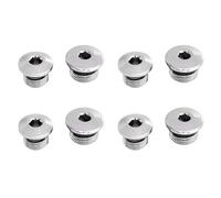 Juyutdey 4X First Stage 7/16 Inch Scuba Diving Regulator High Pressure Port Plug and 3/8 Inch Low Pressure Port Plug