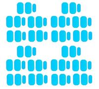 Juyutdey 60Pcs EMS Hip Muscle Hydrogel Sticker Hip Muscle Training Replacement Gel ABS Buttocks Muscle Gel Pads