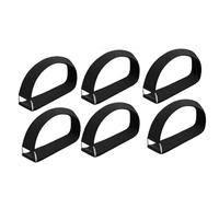 Juyutdey 6pcs Adjustable Pedal Straps for Ellipse Leg Exerciser Machine, Feet Pedal Strap Under the Desk Leg Training Exerciser