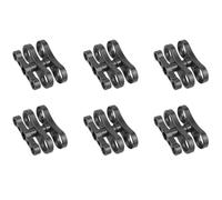 Juyutdey 6X Tripod Butterfly Clip Clamp 1Inch Ball Joint Arm 1/4 3/8 Mount for Cameras Underwater Diving Lights Torch