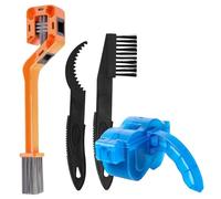 Juyutdey Bike Chain Cleaner 4-Pack Cleaning Brush Set for Drivetrain, Gear, Cassette, Sprocket Tools Bike Maintenance Kit