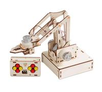 Juyutdey Children Learning DIY Kit for Kids Wireless Remote Control Mechanical Arm Model Kit Physics Experimental Tool Set