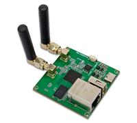 Juyutdey Double Antenna WiFi FPV Video Transmission Module 2.4G Wireless Router 300Mbps MT7620N Open Source Router Module