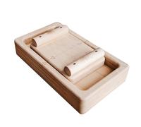 Juyutdey Finger Exerciser, Wooden Finger and Wrist Trainer, Interactive Finger Wrist Competition Board, Tug of War for Climber