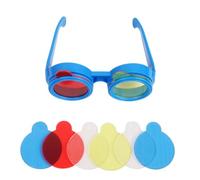 Juyutdey For Educational Science Experiment Kit-Student Kid Trichromatic Glasses Toy for Optical Physics Teaching