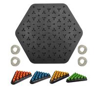 Juyutdey Geometric Chain Chess Puzzle Triangle Chess Tabletop Game Family Interactive Exercise Thinking Children Logic