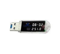 Juyutdey NerdMinerV2 LV03 Upgraded Mini Bitcoin BTC Crypto Miner 250KH/S USB BTC Miner Silent ASIC Miner