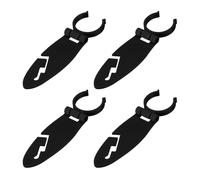 Juyutdey Paddle Board Accessories 4 Pcs Clips& for Mounting Cup Holders for Paddle Board& Kayak