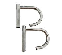 Juyutdey Professional Workout Band Metal Resistance Bands Handles Knurled Chin Up Handle Gym Handle for Pull Up Grip