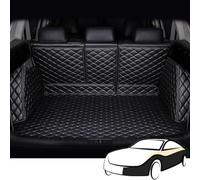 JUZELY Car Trunk Mats for MG ZS EV 2018-2023, Leather Car Boot Liner Mat, Rear Trunk Protector Mat Full Coverage Boot Liner Mat Customization Styling Accessories,Blackstyle