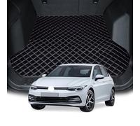 JUZELY Car Trunk Mats for VW Volkswagen Golf 8 MK8 2024 2023 2022 2021, Leather Car Boot Liner Mat Car Boot Cover Anti-Slip Carpets, Waterproof Rear Trunk Protector Mat Scratch Proof Carpets,B