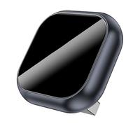 JUZELY Wireless CarPlay Adapter 2-in-1 for Porsche Macan 2017-2024, Supports Android Auto & iOS, Bluetooth 5.0, Fast & Stable Connection, Voice Control,C-Grey