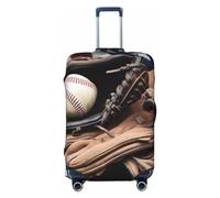 JUZGTSIT Baseball Equipment for TSA Approved, Fit 18-32 Inch, Black, S Elastic Luggage Cover Suitcase Covers Protector