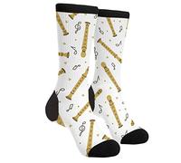 JUZGTSIT Casual Funny Funky Novelty Socks For Men Women