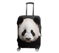 JUZGTSIT Cute Black and White Panda for Carry on for TSA Approved Sleeve Fits 18-32 Inch, Style Elastic Luggage Cover Suitcase Covers Protector
