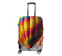 JUZGTSIT Hot Air Balloons for Carry on for TSA Approved Sleeve Fits 18-32 Inch, Style, Small Elastic Luggage Cover Suitcase Covers Protector