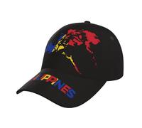JUZGTSIT Philippines Flag Baseball Cap Workout Hats for Men & Women Filipino Dad Hat