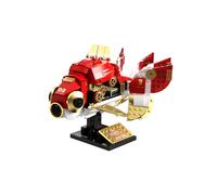JVAVNE Animal Building Blocks Set, 334PCS Steampunk Goldfish Building Model Kit, Collectible Compatible Creator Animal Construction Playset Toy for Adults Kids, Home Decoration Desktop Gift Idea