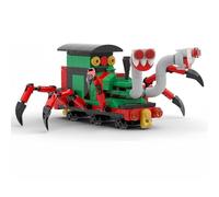 JVAVNE Choo Choo Charles Horror Spider Train Building Blocks Set 190PCS, Charles Train Building Bricks Model Toys, Collectible Spider Trains Chasing Building Kit Toy for Adult Teens, Home Office Decor