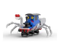 JVAVNE Choo Choo Charles Horror Spider Train Building Blocks Set 198PCS, Charles Train Building Bricks Model Toys, Collectible Spider Trains Chasing Building Kit Toy for Adult Teens, Home Office Decor