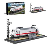 JVAVNE Electric Locomotive Building Blocks Set, 1928 PCS Stem Train Building Blocks Display Kits, Vehicle Collection Model Toys, Gifts for Kids and Adults