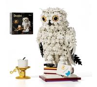 JVAVNE Harry Magic World Petter Owl Building Blocks Set, 1162PCS Magic Animal Creature Hedwigg Building Model Kit, Collectible MOC Animal Compatible Model Toy for Adults Kids, Idea Decor Gift
