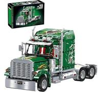 JVAVNE Heavy Duty Truck Building Set, 2105 PCS Tractor Truck Model Building Kit for 389, Construction Vehicles Bricks Model Toy, Home Office Decor Gift for Adults Teens