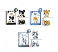 JVAVNE Ideas Dog Building Blocks Set, Creator 2 In 1 Adorable Puppy for Animals Dog Lover, Collectible Border Collie Husky Corgi Building Model Kit, Home Décor Toy for Kids Adults 1269PCS