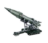 JVAVNE Intercontinental Missile Tank Building Block Kits, 1068 PCS Army Tank Building Blocks Set, Military Missile Vehicle Building Model Kit Collection, Gift for Military Enthusiasts