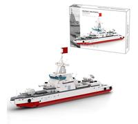 JVAVNE Military Battleship Building Block Set, 364 PCS Destroyer Building Blocks Toys, Bismarck Class Battleship Bricks Model, Gift for Boys and Adults