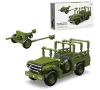 JVAVNE Military Vehicles Building Block Kits, 1:35 Army Heavy Tank Building Blocks Set, WW2 Germany Military Toys Brick Model, Gifts for History Enthusiast and Adults, 313 PCS