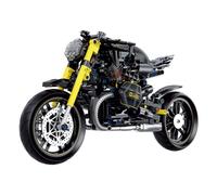 JVAVNE Motorcycle Building Blocks Set, 1:8 Simulation Motorbike, Construction Superbike Toys for Adults Kids, Collectible Racing Motorcycle Building Bricks Scale Model Kit Gift Decor, 634PCS