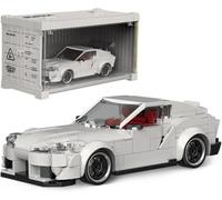 JVAVNE Racing Car Building Blocks Set, 367 PCS Mini Speed Champion Sports Car Building Model Kit with Display Case, Collectible Super Racing Cars Bricks Toy, Gifts for Adults and Kids