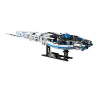 JVAVNE Space Station Spaceship Building Blocks Set, 1567 PCS Space Exploration Building Toy, Galaxy Comet Bricks Model with Lights, Gifts for Adults Teens Kids