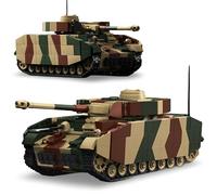 JVAVNE Tank Building Blocks Kits, 1641 PCS Panzer IV H Tank Building Set, Military Vehicle Bricks Model Toys, Gifts for Adults and Military Fans