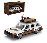 JVAVNE Vacation Wagon Car Building Blocks Sets, 457 PCS Santana Station Wagon Building Blocks Kits with Display Box, Speed Champions Car Bricks Model Toys, Gift for Adults and Kids (PB8824)