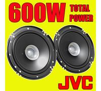 JVC 600W TOTAL DUALCONE 6.5 INCH 16cm CAR DOOR/SHELF COAXIAL SPEAKERS PAIR
