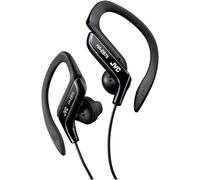 JVC Adjustable Ear Clip Sweat Resistant In-Ear Sports Headphone - Black