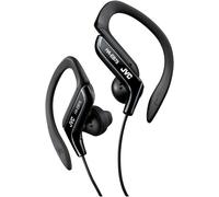 JVC Adjustable Ear Clip Sweat Resistant In-Ear Sports headphones, Black
