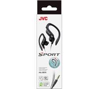 JVC Adjustable Sports Ear Clip Earphones - Black HA-EB75 JVC Black