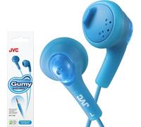 JVC Basic Gumy Earbuds Blue, Model Number: HA-F160-A, 3 3, Blue