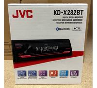 JVC Bluetooth Digital Media Receiver Car Radio Stereo USB iPhone Bluetooth 282BT