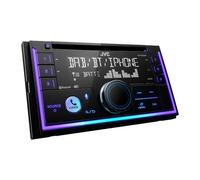 JVC Car Radio 2DIN, CD, USB, iPod, Bluetooth, Dab+, KW-DB95BT Black