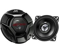 JVC CS-DR420 10cm 2-Way 220W Coaxial Speakers, Black