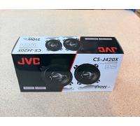 JVC 210W 10cm 4" 2-Way Car Stereo Audio Speakers Door Shelf New Pair BN CS-J420X