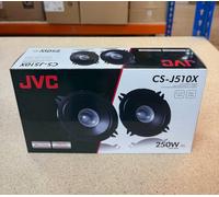 JVC CS-J510X SPEAKERS 5.25 INCH 13cm CAR/VAN 250W DOOR SHELF COAXIAL - PAIR