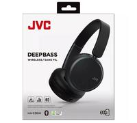 JVC Deep Bass Wireless Bluetooth Headphones HAS36 - Black JVC Black
