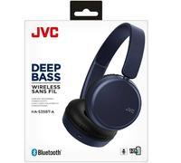 JVC HA-S36WA Bluetooth 5.2 Headphones Lightweight Over Ear (Blue)