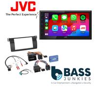 JVC Double Din Car Bluetooth Radio Fitting Kit for BMW 3Series E46 00 - 07 Cab